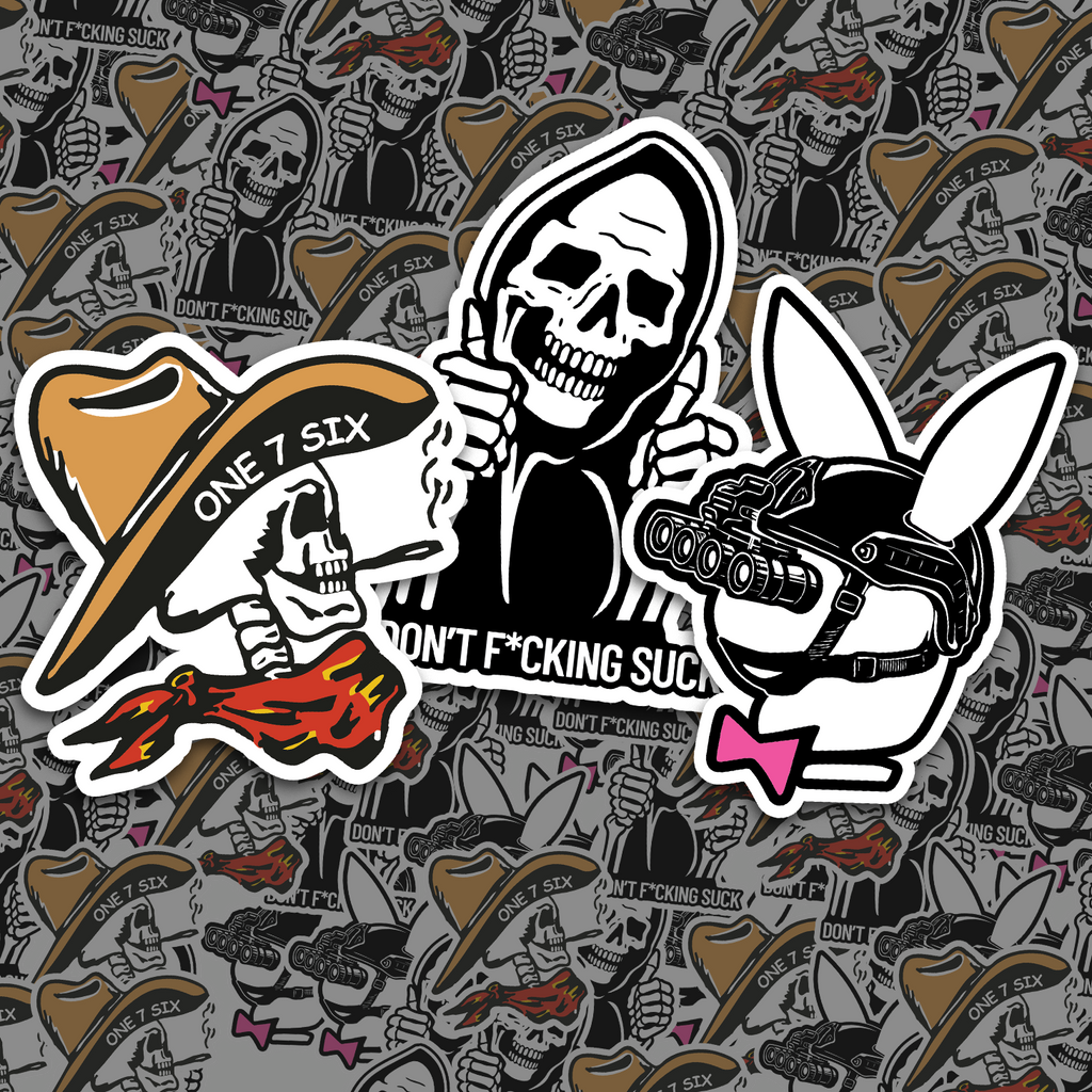 Stickers – One 7 Six