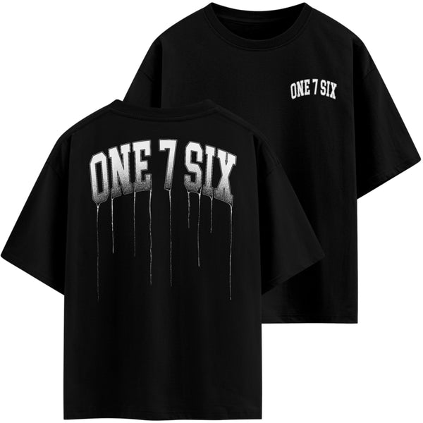 Tシャツ・カットソー [OUTSTANDING]MOT SERIES TEE (DEATH TRACK)_BLACK One 7 Six - Oversized Tee